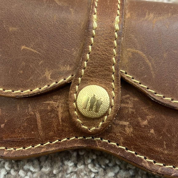 Mulholland Brothers Brown Leather Eyewear Eyeglass Case - Picture 5 of 7